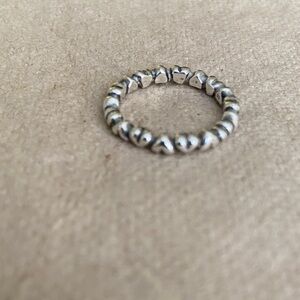 Pandora Sterling Silver Heart Band Ring